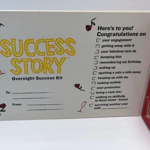 BBW Success Story Pop! Cheers! Clink! 3 Piece Gift Set! Retired - Picture 4 of 9